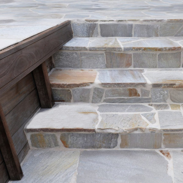 Brazilian White Quartzite Natural Flagstone
