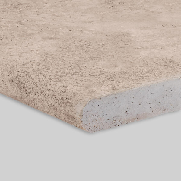 Ivory Premium Travertine Bullnose Coping