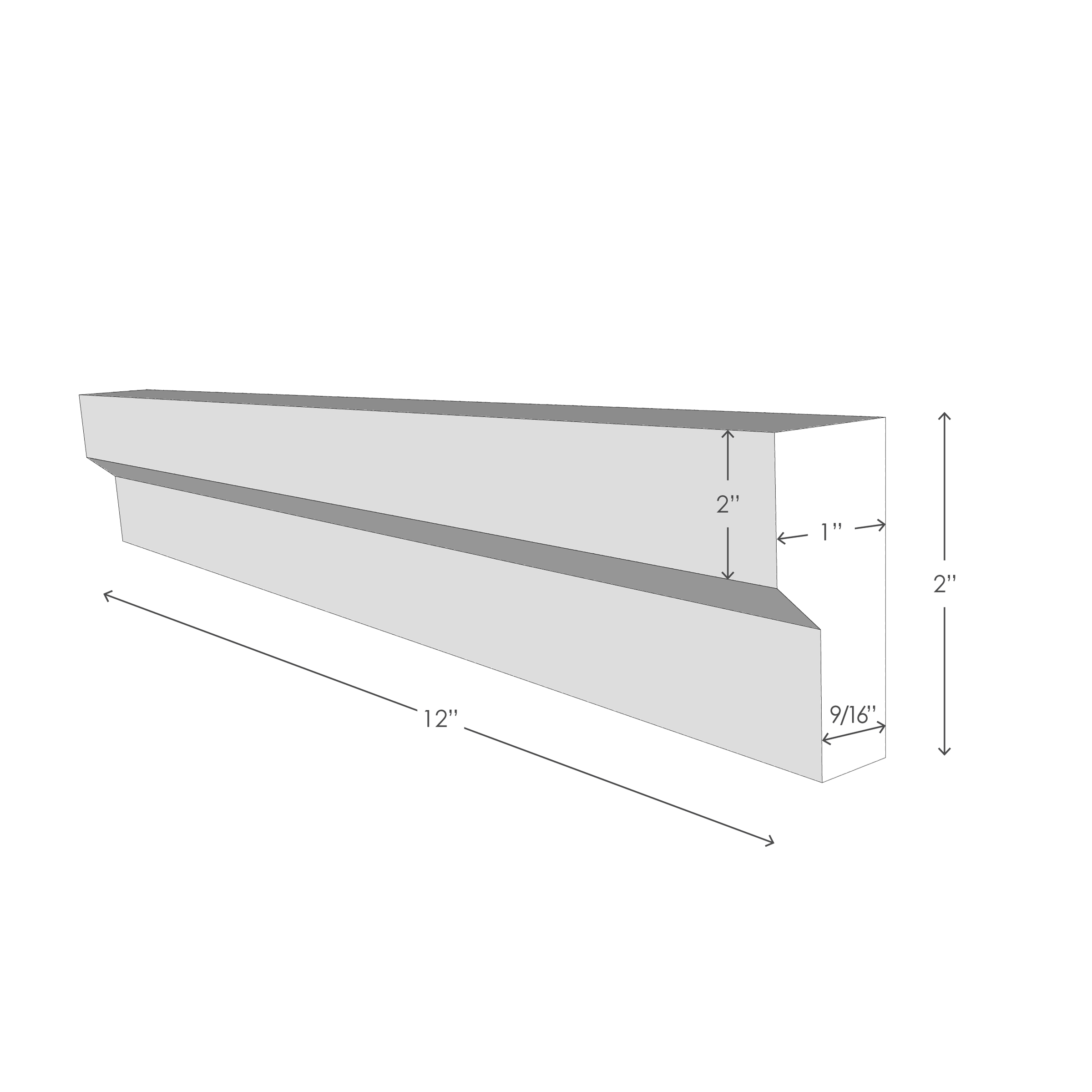 Modern Chair Rail