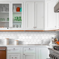 Bianco Dolomite Marble 4" Hexagon Honed