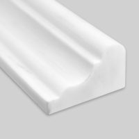 Bianco Dolomite Marble F5 Grand Chair Rail