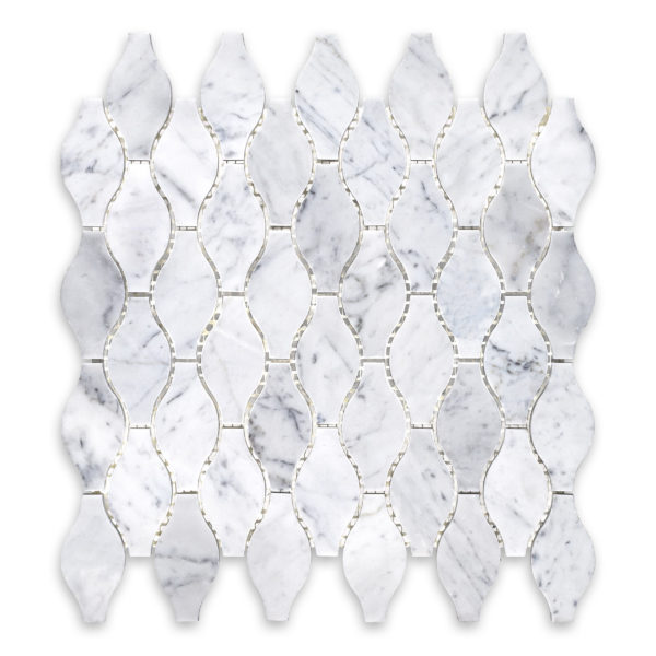 White Carrara Marble Bottle