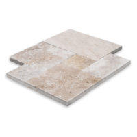 Ivory Premium Travertine Versailles (8x8, 8x16, 16x16, 16x24)