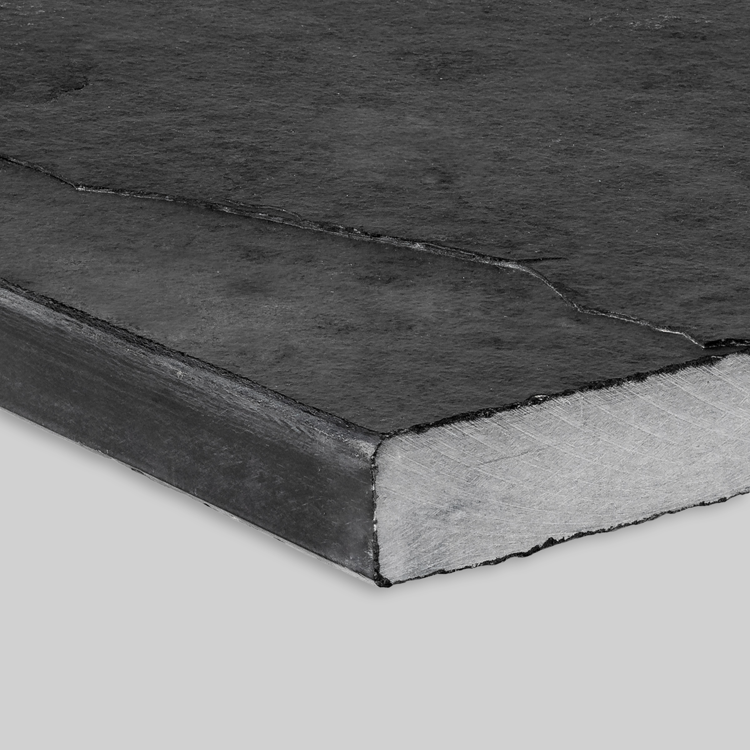 Lime Black Limestone Natural Modern Wall Cap