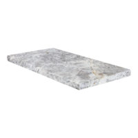 Silver Premium Travertine Modern Coping 12x24x3cm