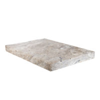 Silver Premium Travertine Modern Coping 16x24x5cm