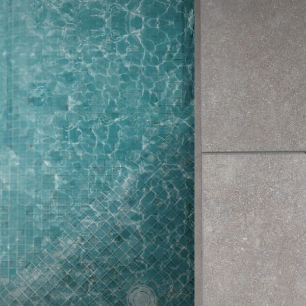 Purbeck Grey Limestone Distressed Modern Coping