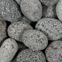 Lave Grey Large Tumbled Loose Pebbles
