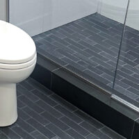 Lime Black Limestone Tumbled Thin Brick Loose