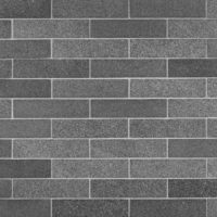 Absolute Black Granite Flamed Thin Brick Mesh