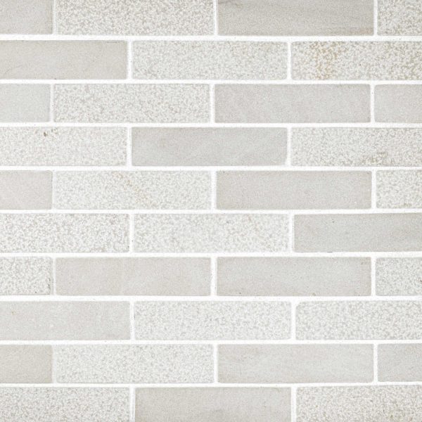 Everest Blend Sandstone Bush-Hammered/ Tumbled Thin Brick Mesh