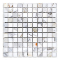 Calacatta Gold Marble 1" X 1" Square