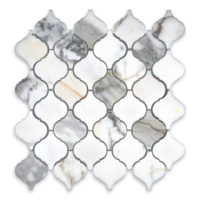 Calacatta Gold Marble 2-1/2" X 3" Lantern