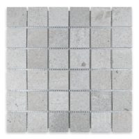Spanish Grey Marble 2" X 2" Square Polished
