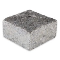 Absolute Black Granite Cobble Stone 4x4x2