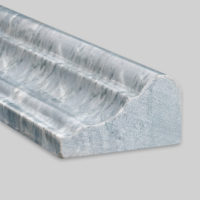 Bardiglio Veincut Marble F5 Grand Chair Rail Polished