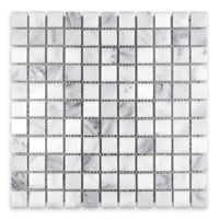 Oriental White Marble 1" X 1" Square