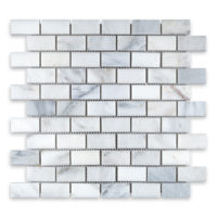 Oriental White Marble 1" X 2" Brick