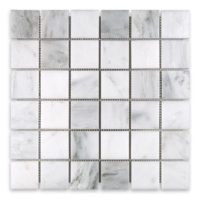 Oriental White Marble 2" X 2" Square