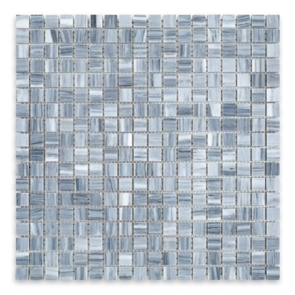 Bardiglio Veincut Marble 5/8" X 5/8" Square Polished