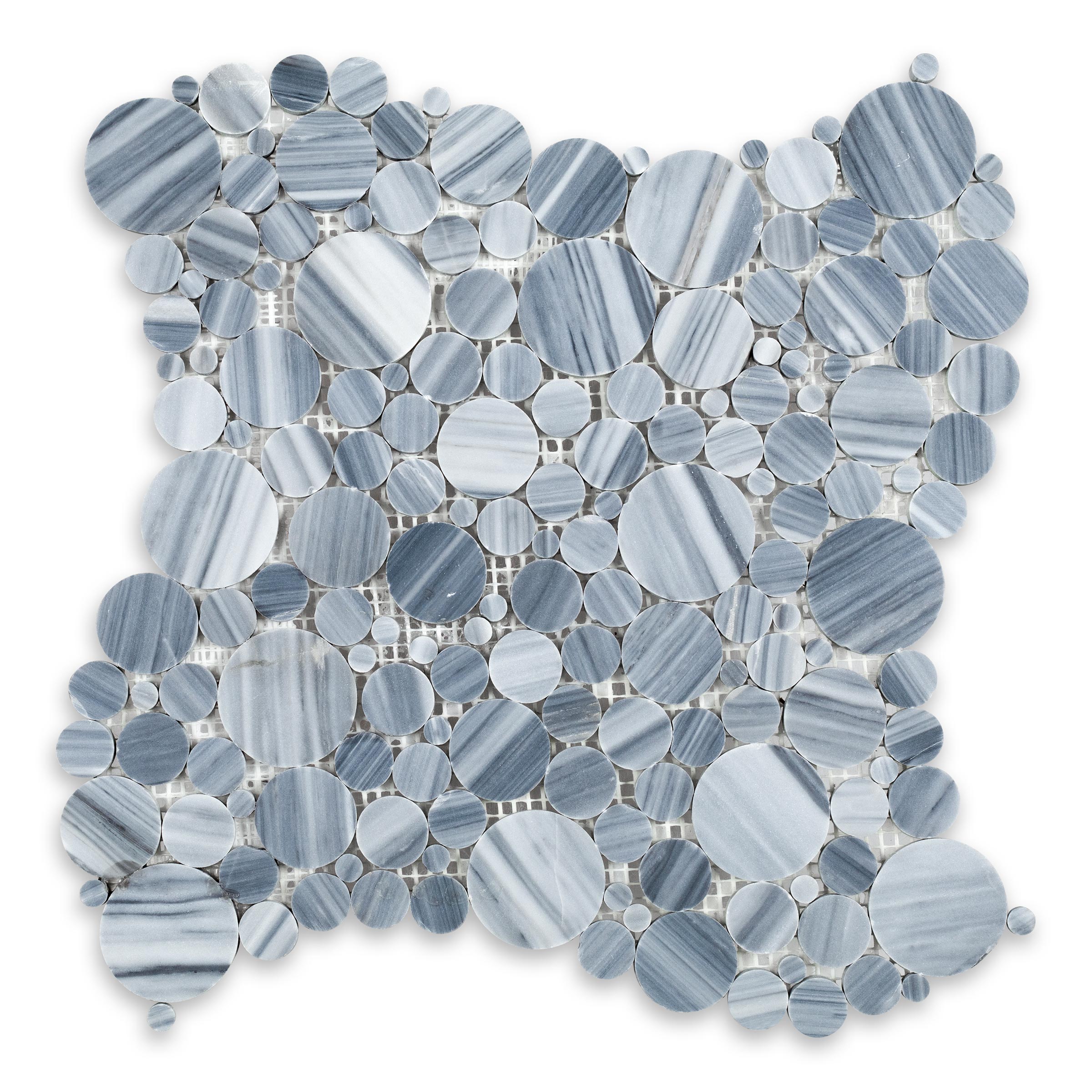 Bardiglio Veincut Marble Bubble Polished