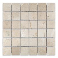 Crema Marfil Marble 2" X 2" Square