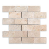 Crema Marfil Marble 2" X 4" Brick