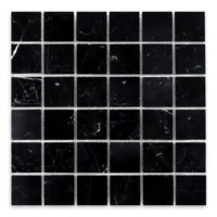 Negro Marquina Marble 2" X 2" Square