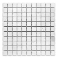 Thassos White Marble 1" X 1" Square