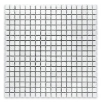 Thassos White Marble 5/8" X 5/8" Square