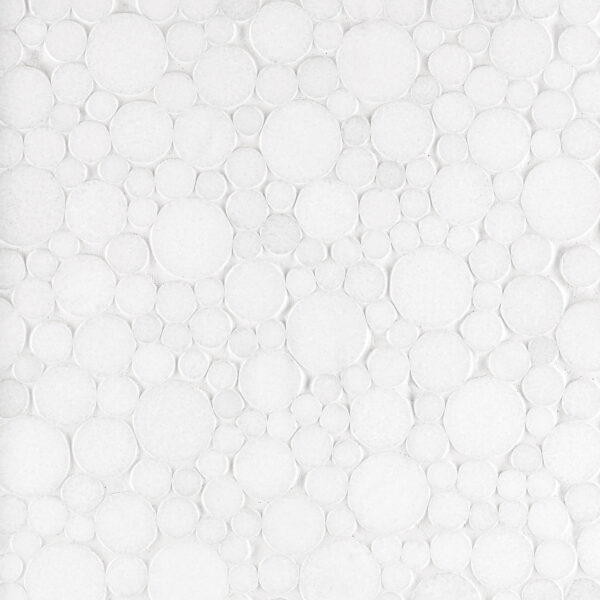 Thassos White Marble Bubble