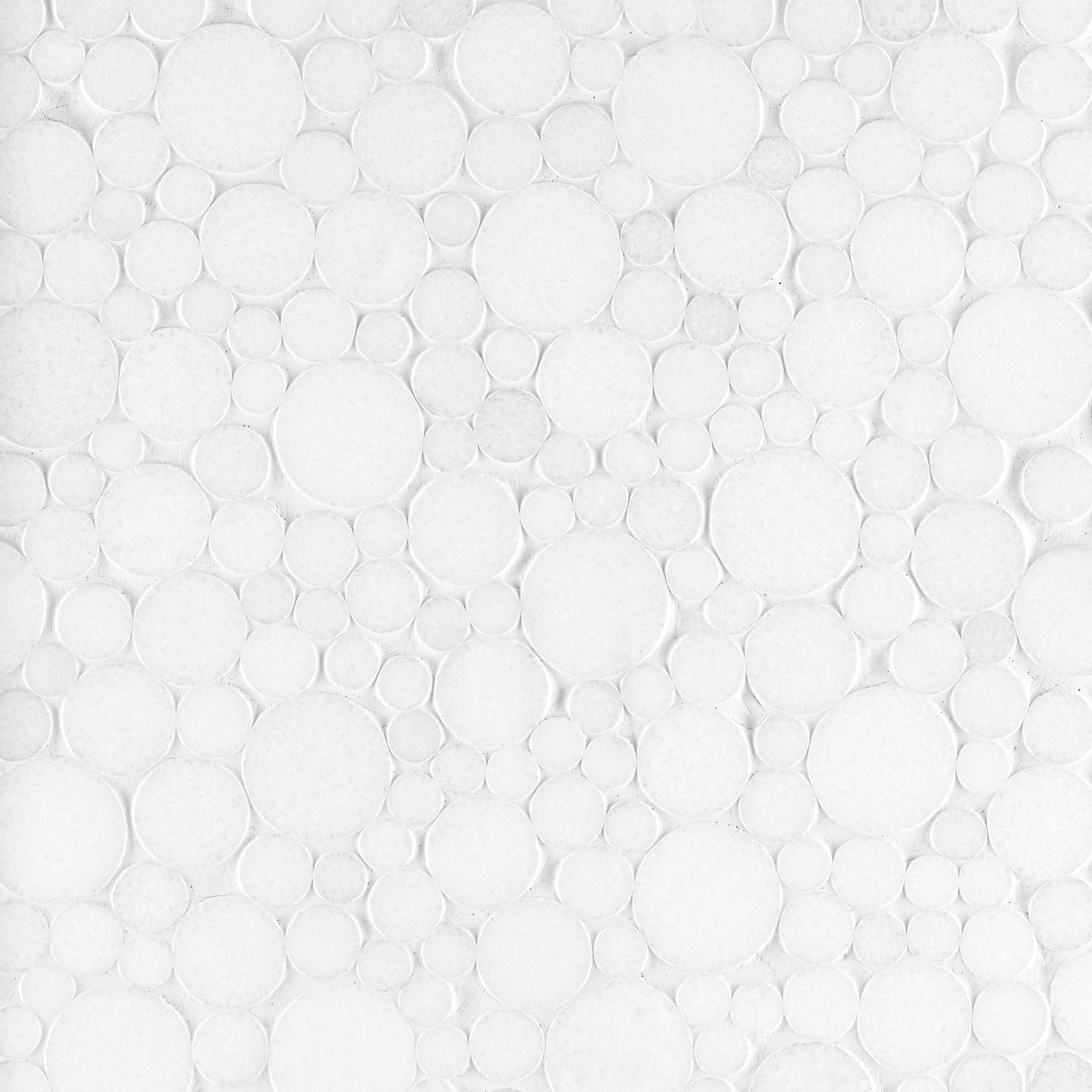 Thassos White Marble Bubble