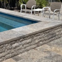Silver Premium Travertine 4XFree/8XFree Length Veneer