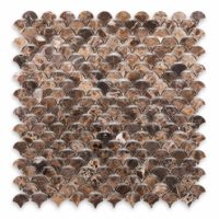 Emperador Dark Marble 1" Fan