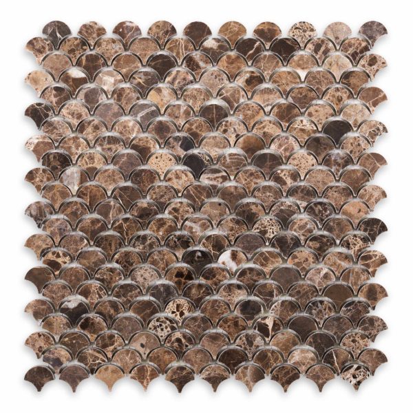 Emperador Dark Marble 1" Fan