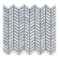 Haisa Blue Marble Micro Chevron