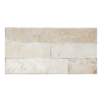 Ivory Premium Travertine 4XFree Length 12x24 Display Board