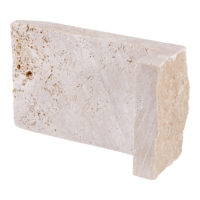Ivory Premium Travertine 4XFree Length Corner