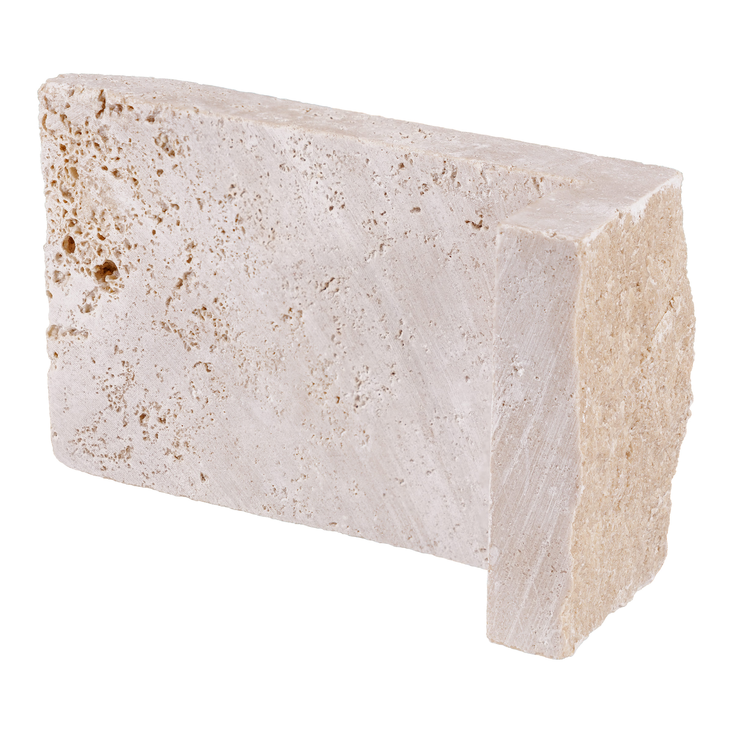 Ivory Premium Travertine 4XFree Length Corner