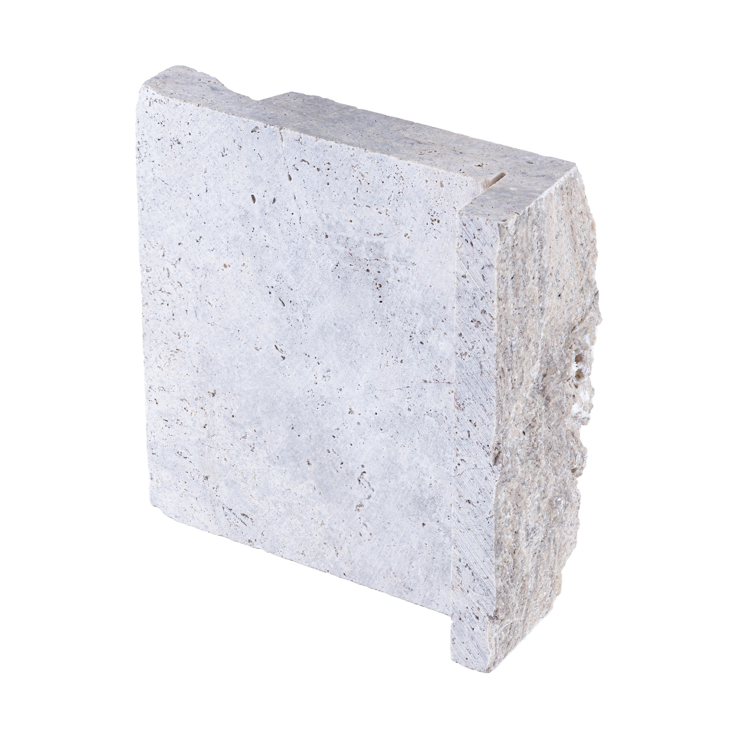Silver Premium Travertine 8XFree Length Corner