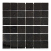 Absolute Black Granite 2" X 2" Square Polished
