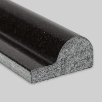 Absolute Black Granite Classic Chair Rail F1