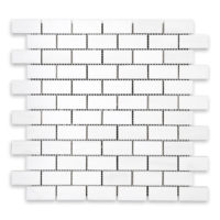 Bianco Dolomite Marble 1" X 2" Brick