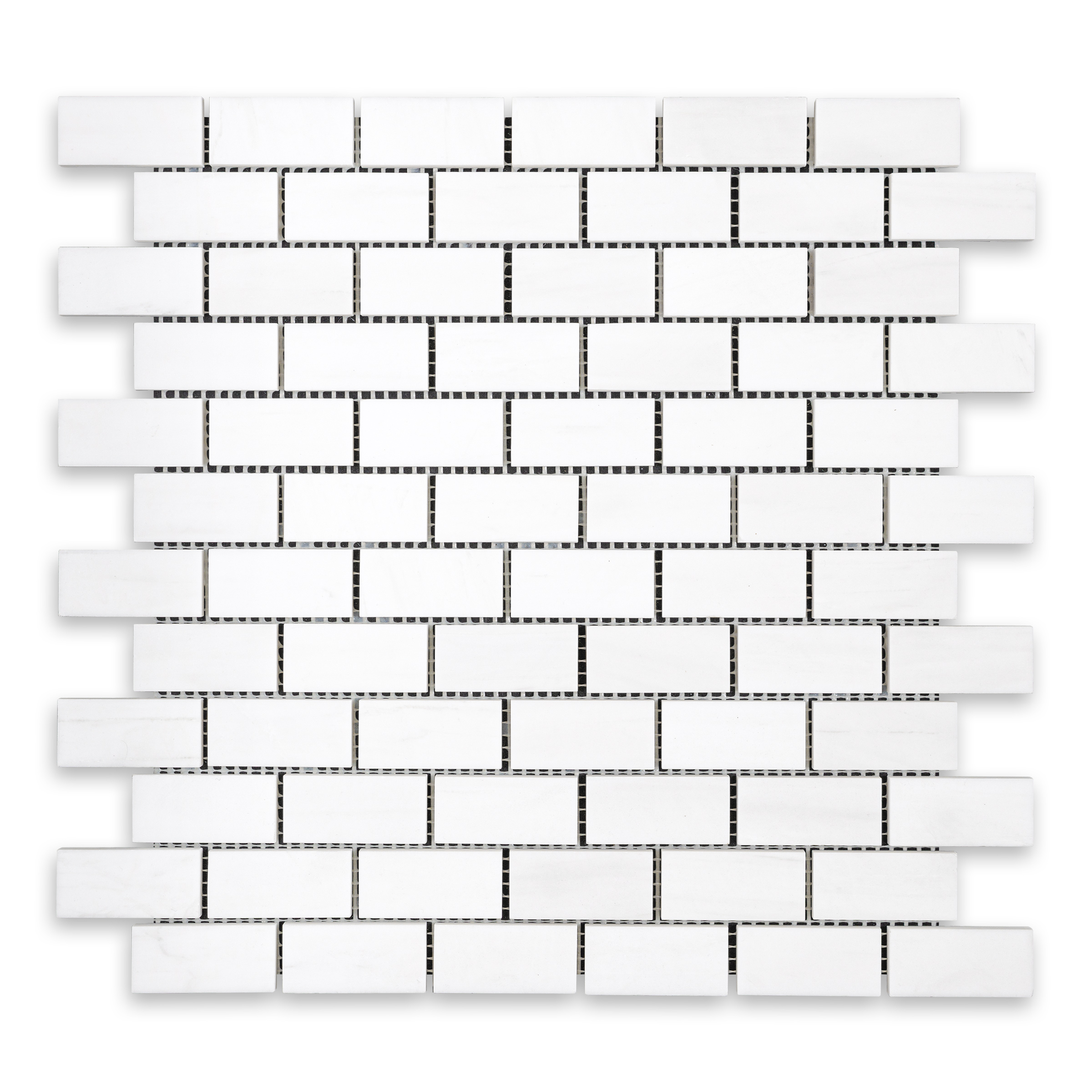 Bianco Dolomite Marble 1" X 2" Brick