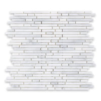 Oriental White Marble Bamboo