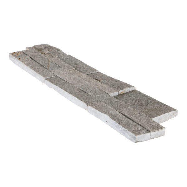 Argento Quartzite Natural Ledger Panel