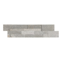 Argento Quartzite Natural Ledger Panel