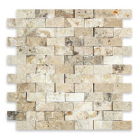Philadelphia Travertine 1" X 2" Brick Splitface