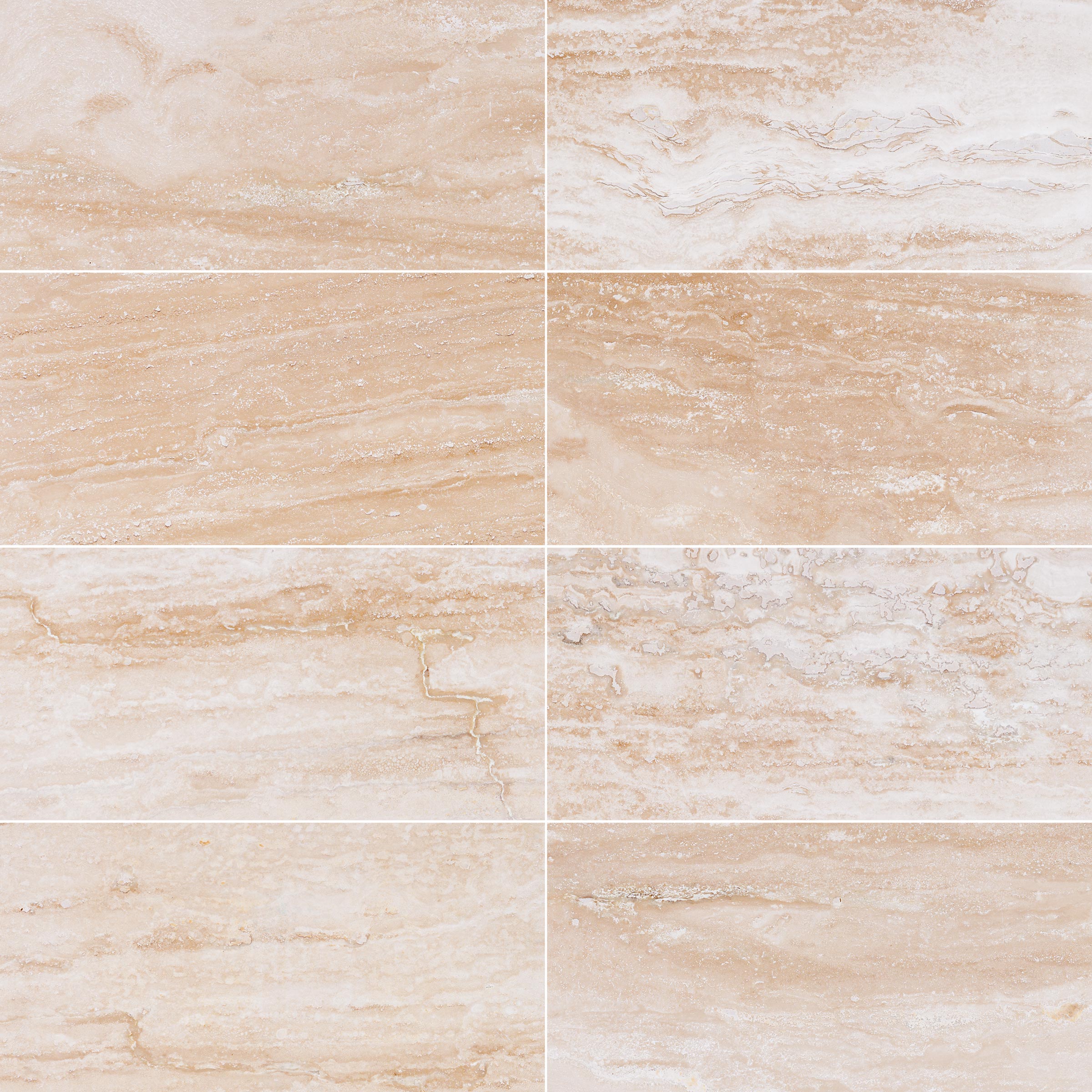 Veracruz Travertine Veincut 12x24 Filled/ Honed