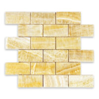 Honey Onyx 2" X 4" Brick Polished
